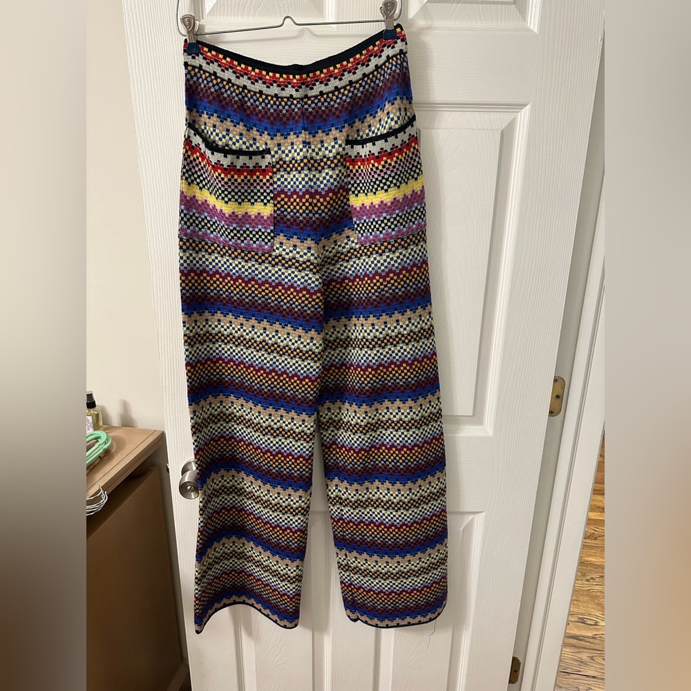 Sold❌M Missoni Wide Leg Cotton Wool Blend Pants